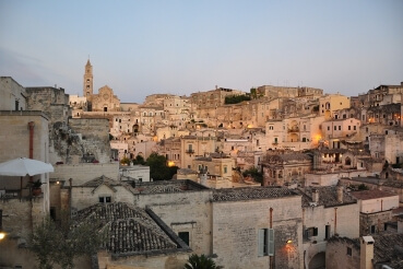 Matera Sassi wijk Puglia Basilicata fietsreis