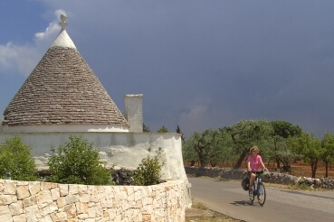 Trullo Melfi Puglia Basilicata Zuid Italië fietsvakantie