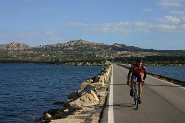 Noord Sardinië fietsen wielrennen koersfiets