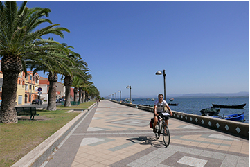 Sardinië Zuid 8 dagen fietsreis Porto Pino Pula zee