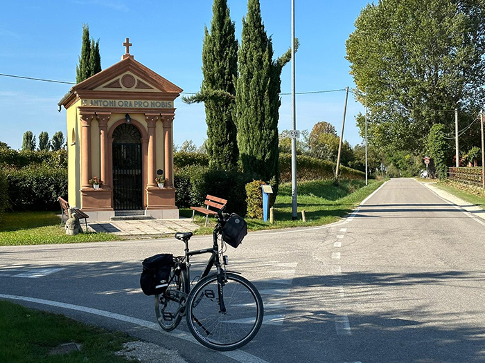 Fietsvakantie Treviso veneto venezie standplaats uitgelicht
