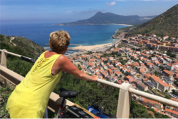 Zuid West Sardinië fietsen in Italië 12 dagen zee
