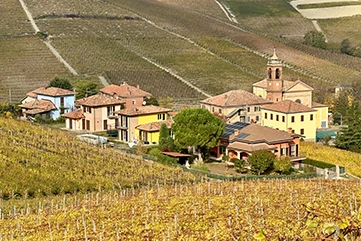 Landschappen in Piemonte Noord Italië